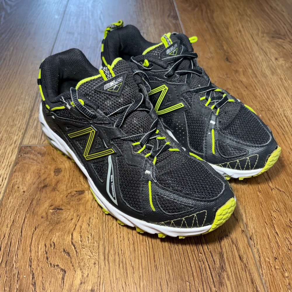New Balance 610v2 All Terrain Running Shoes Womens 6 Black Green WT610BG USA